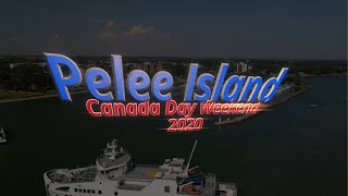 The Aerial Drone Adventures of Pelee Island Canada Day Weekend 2020 [upl. by Nhoj]