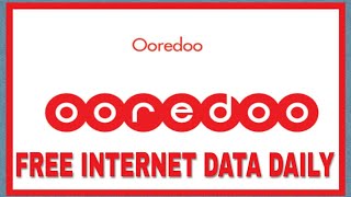 ooredoo Free Data MB Every Day [upl. by Katzir]