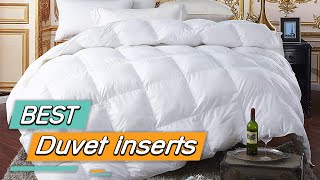 Top 5 Best Duvet Inserts Review in 2023 [upl. by Ikim]