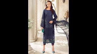 Maria B Eid Lawn Collection EL2409  Master Replica  Ladylike Dresses  Price Rs 9500 [upl. by Fries]