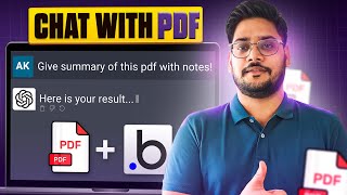 Chat with PDF using Open AI Assistant in Bubble [upl. by Amado]