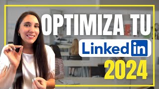 ¿Cómo crear un perfil de Linkedin ✨📄 2024 [upl. by Antonin634]