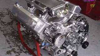 Roaring All Aluminum 427 NA SBC Fab Crate Motor 635 HP Nelson Racing Engines NRE [upl. by Rajiv]