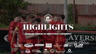 Match Highlights vs HeriotWatt University 121024 [upl. by Laeno]