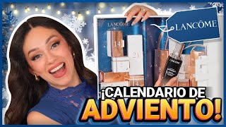 LANCÔME CALENDARIO DE ADVIENTO CON TODOS MIS FAVORITOS [upl. by Rettuc]