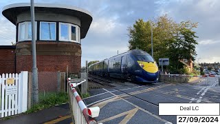 Deal Level Crossing 27092024 [upl. by Ramedlaw909]