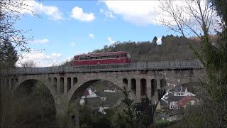 Schienenbussen spotten op de Kasbachtal spoorlijn  Spotting on the Kasbachtal Railway [upl. by Reni236]