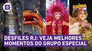 Carnaval 2024 assista aos MELHORES MOMENTOS dos desfiles do Grupo Especial  Dia 2 [upl. by Nairrod]