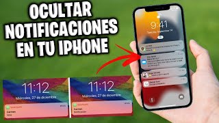 OCULTAR NOMBRE NOTIFICACIÓN WHATSAPP EN IPHONE [upl. by Juana609]