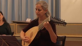 Ophira Zakai Lute plays Alfonso Ferrabosco  Pavan [upl. by Colston]