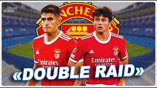 Man Utd PRÉPARE un DOUBLE RAID de 220 M€ sur Benfica JOAO NEVES et ANTONIO SILVA dans leur VISEUR [upl. by Ijnek]