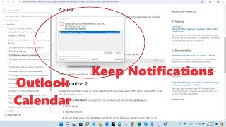 Outlook keeps alerting the Notification of old Calendar  rean khmer computer [upl. by Annmarie]