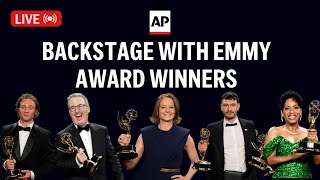 Emmys 2024 Backstage interviews with winners of Emmy Awards [upl. by Kiker]