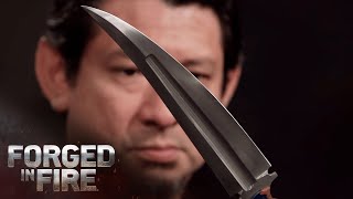 Forged in Fire DOUBLEEDGED DAGGER DOES DEADLY DAMAGE Season 3 [upl. by Brucie]