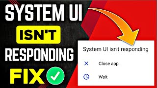 How to Fix System UI Not Responding Error on Android Phone 2024 [upl. by Brunhilde415]