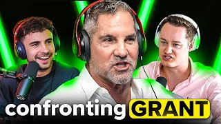 Confronting Grant Cardone on Scamming Accusations Starting From 0 and Scientology [upl. by Earehc]