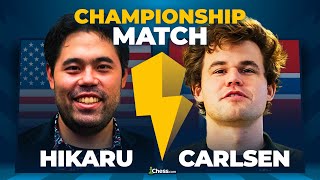 Magnus vs Hikaru The Speed Chess Championship Final for 20K  SCC 2022 [upl. by Flori]