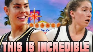 🚨 Las Vegas Aces ⭐️ Kelsey Plum Just Revealed Why Kate Martin Made The Aces Final Roster ‼️ [upl. by Korb]