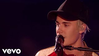 Justin Bieber  Love Yourself amp Sorry  Live at The BRIT Awards 2016 ft James Bay [upl. by Kyla]