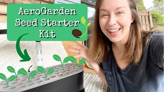 AeroGarden Seed Starter Kit in Bounty Basic Model aerogarden seedstarting [upl. by Estelle]