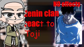 Past Zenin clan react to the future [upl. by Hickie834]