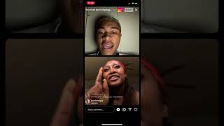 CHYTHEGREATEST AND RG OFFICIAL ARGUING IG LIVE [upl. by Otrebilif896]