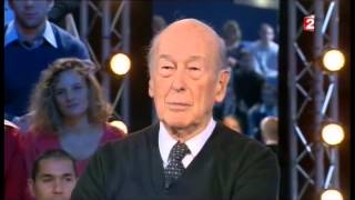 Valéry Giscard dEstaing  On n’est pas couché 18 décembre 2010 ONPC [upl. by Moorish]