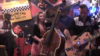 Black Cat Trio amp Donna rock this town   Rockwells Diner Runcorn [upl. by Nnairb]