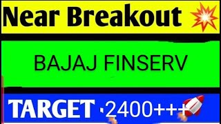 BAJAJ FINSERV SHARE LATEST NEWS TODAYBAJAJ FINSERV SHARE ANALYSISBAJAJ FINSERV SHARE TARGET [upl. by Ahtabbat]