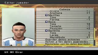 Lautaro Martinez Face PES 6 con editor interno [upl. by Electra]