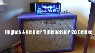 Hughes amp Kettner Tubemeister Deluxe 20 Quick Demo NO TALKING [upl. by Malilliw]