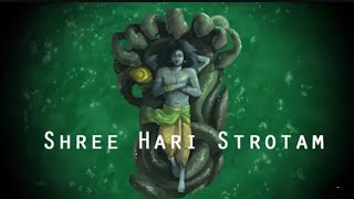 Shri Hari Stotram  Meaning in Hindi [upl. by Aguayo]