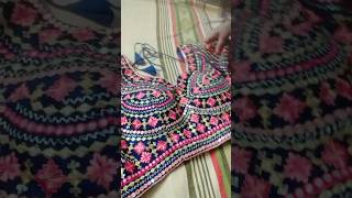 Multicolored embroidered blouse from myntra [upl. by Westley]