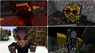 Minecraft Among the Fragments All Bosses  1201 Mod [upl. by Marcel950]