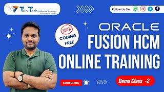 Oracle Fusion HCM  Oracle Fusion HCM Course  Oracle Fusion HCM Online Training triotech [upl. by Einwahr]