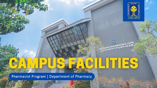 CAMPUS FACILITIES  Pharmacist Program  Department Of Pharmacy [upl. by Akinirt]