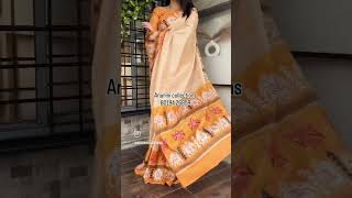 Tussar Cotton silk youtubeshorts sarees onlineshopping [upl. by Demetria]