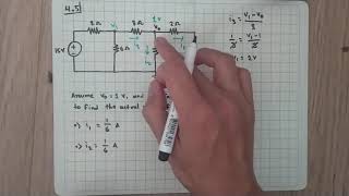 Problem 45 Fundamental of Electric Circuits AlexanderSadiku 5th Edition  Linearity Property [upl. by Neoma]