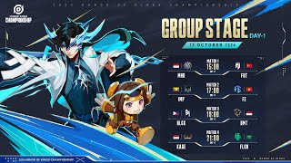 EN 2024 Honor of Kings Championship Group Stage Day 1 [upl. by Inal]