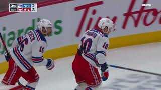 Artemi Panarin scores a goal against the Montreal Canadiens  6012024 [upl. by Elladine]