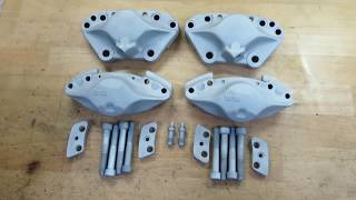 Brake Caliper Rebuild 1969 Porsche 911T The Canary Files [upl. by Desi]