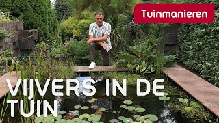 Vijvers in de tuin  Inspiratie  Tuinmanieren [upl. by Nattie908]