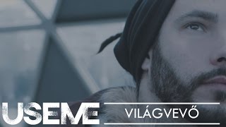 USEME  Világvevő Lyric Video [upl. by Annayrb900]