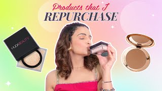 Products that I REPURCHASE Part 3  High End amp Affordable  My must haves for makeup vanity [upl. by Donelu739]