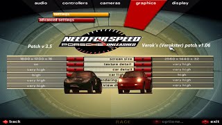 Need for Speed Porsche UnleashedVerok’s Patch v106 verses patch v35  Normandie [upl. by Cela]