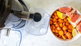 SLOW MASTICATING JUICER VS HARD VEGGIES carrots amp beets [upl. by Varion24]