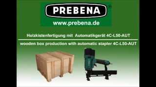 PREBENA Automatikgerät  automatic stapler 4CL50AUT [upl. by Esilana293]