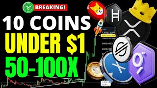 Top 10 Crypto Coins Will Make Millionaires BEST CRYPTO TO BUY NOW Under 1 in 2023 [upl. by Socram]