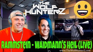 Rammstein  Waidmanns Heil live in Madison Square Garden  THE WOLF HUNTERZ Reactions [upl. by Martita813]