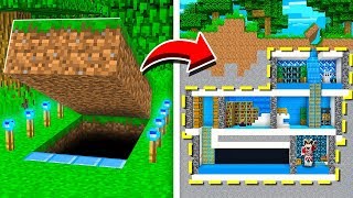 COMMENT FAIRE UN BUNKER ULTRA SÉCURISÉ DANS MINECRAFT [upl. by Kalindi56]